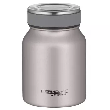 THERMOS TC Food Jar 0,5L rosé vakuumisolerad rostfri stålmatbehållare, läcksäker, gummerad yta 4077.371.050