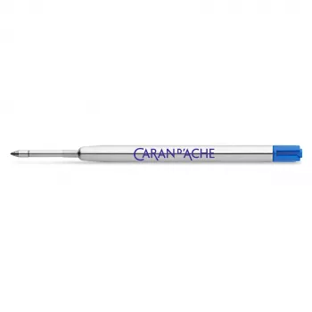 Caran d'Ache reservpatron för rollerball fin blå för 849 (8462.160)