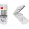 Metaltex universell äggskärare, ABS-plast, silver/vit, 1 st (204510014)