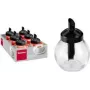 Metaltex Sweet sockerströare-set, rund, svart lock, glas & ABS, 6 delar 252918080