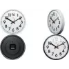 NEXTIME NXT kvartsväggklocka 260 mm svart boett vit urtavla 7308ZW