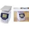 RAADHUIS RD-351143 digital postvåg 500 g, 1 g upplösning, vit/blå plast, tara, på/av, batteridriven
