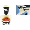KANGARO Eco pappersmugg 180 ml svart/vit varma & kalla drycker (1 st) K-157001