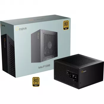 OCYPUS Iota P1200 1200W 80 PLUS Gold fullmodulärt ATX 3.0 nätaggregat - svart