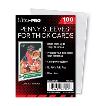 Ultra Pro Soft kortfickor 100x152 mm (100-pack) 157325