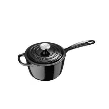 LE CREUSET gjutjärnssåskastrull 16cm 1,5L svart