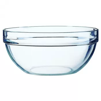 Esmeyer Arcoroc stapelbar glasskål 130 ml, härdat glas, diskmaskinssäker, 36 st (410-121)