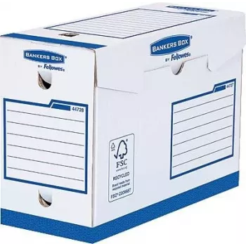 Fellowes 4472802 arkivbox blå/vit