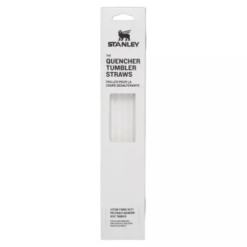 STANLEY set med 4 ersättningssugrör för Quencher Travel Tumbler, transparent