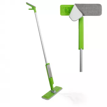 SAUBER golvborste med sprayfunktion 40 cm