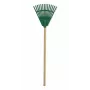 HORTUS liten handkratta med skaft grön 20 cm 14 tänder