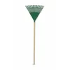 HORTUS lövräfsa med skaft grön 45 cm (20 tänder)