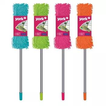 YORK golvborste SALSA – 35 cm gummiborstskrapa för hårda golv