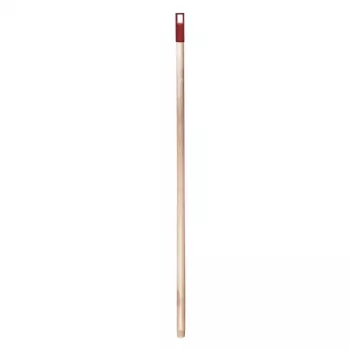 YORK träskaft 120 cm LUX – reservverktygsskaft för borstar, räfsor, hackor, naturträ, 28 mm diameter