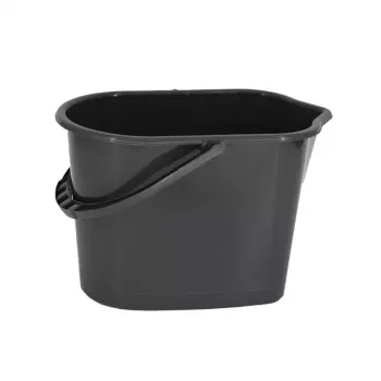 YORK rektangulär hink 14L 34x30x33cm antracit