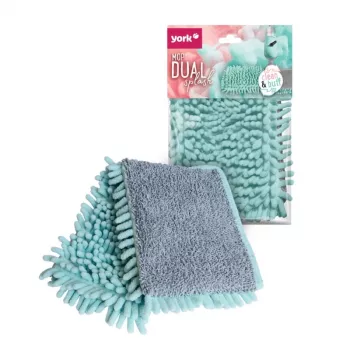 York Dual Splash utbytestbar moppduk, dubbelsidig mikrofiber