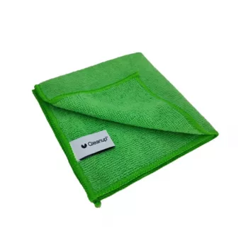 QLEANUP mikrofiberdukar 250gsm 30x30 cm, 10 st, grön