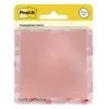 3M Post-it Transparent Notes blå, 36 blad, 76 x 76 mm 7100394468