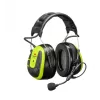 3M Peltor WS Alert X MRX21A3WS7 Bluetooth hörselskyddshörlurar med FM-radio, bygel, SNR 31 dB, svart/gul