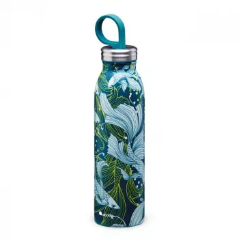 Aladdin X Naito Chilled Thermavac 0,55L termoflaska i rostfritt stål Goldfish Green