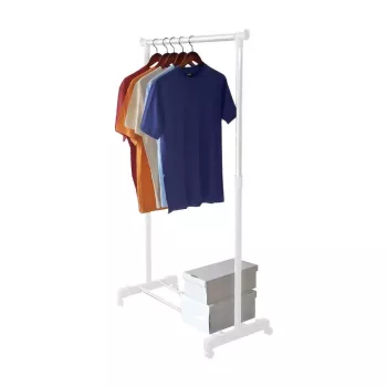 ORDINETT Deluxe klädställning vit 88x43x98-175 cm