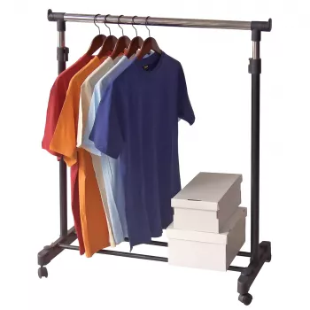 ORDINETT Deluxe klädställning vit 88x43x98-175 cm
