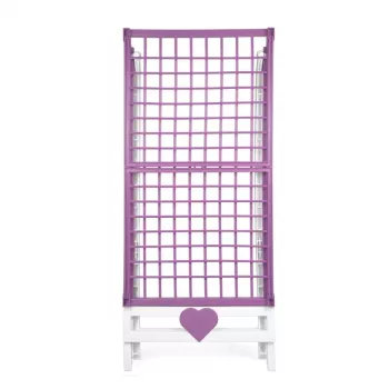 GIOSTYLE Torktumlare Love vit/lila 8 kg kondenstorktumlare