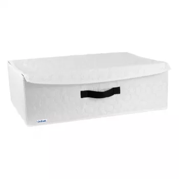 ORDINETT Klädbox L 45x38x18 cm bomull