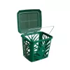 BIOBAG biokärl MaxAir 7L 24x19,7x20,5cm grön