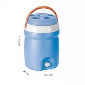 GIOSTYLE termoskanna 10,75L Fiesta 10 blå-orange