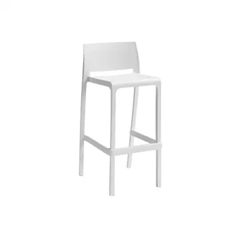 BICA trädgårdsbarstol Volga Stool 65 50x49x89 cm vit