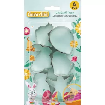 GUARDINI påskkaks- och pepparkaksutsticksset 6 st. 5-6x2cm