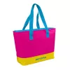 GIOSTYLE termoväska Beach Fluo Tote sortiment, 24L, grön/rosa/gul/ljusblå
