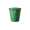 STEFANPLAST regnvattentunna 210L med lock och kran Ø76,5x84cm grön