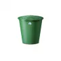 STEFANPLAST regnvattentunna 210L med lock och kran Ø76,5x84cm grön