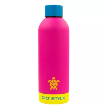 GIOSTYLE Fluo dricksflaska 0,75L sortiment rosa/gul/grön/blå