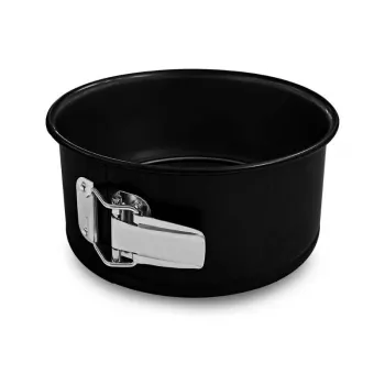 Guardini Gardenia springform med hög kant, 20 cm diameter, 8,5 cm höjd, kolstål, non-stick-beläggning, svart