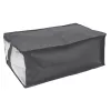 ORDINETT takförvaring 40x60x26 cm grå – mjuk förvaringstas i nonwoven med blixtlås och bärhandtag, 62,4 L