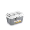 STEFANPLAST transportbur Mini Gulliver 40x30x24cm vit/grå
