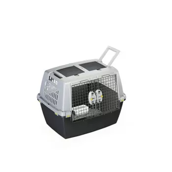 STEFANPLAST Gulliver Touring transportbur, 80x58,5x62 cm, mörkgrå/ljusgrå