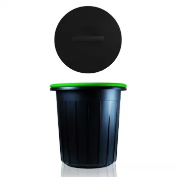 GIOSTYLE Eco Solution 25L avfallsbehållare mörkgrå/grön