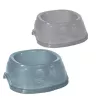 STEFANPLAST Break 4 foderautomat för husdjur, 2L, 28x28x10 cm, halksäker, sortiment grå/blå