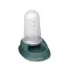 STEFANPLAST Chic automatisk foderautomat och vattendispenser för husdjur, 2L, grön