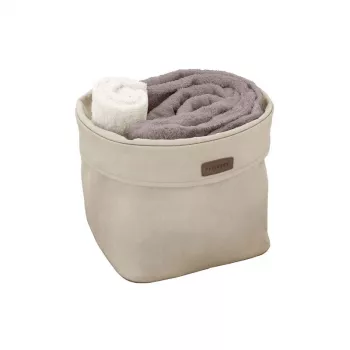 ORDINETT tyglåda L 28x28x23 cm Ego ecru