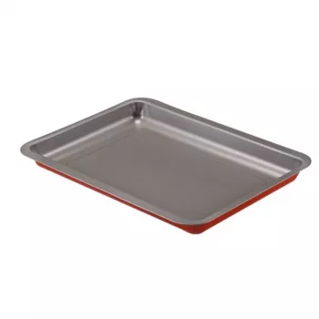GUARDINI bakplåt Rossana 39,5 x 30 x 2,5 cm non-stick bakplåt i kolstål, rektangulär
