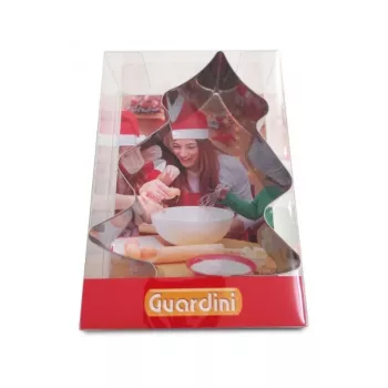 GUARDINI julgran bakform 20 x 13,7 cm non-stick kolstål antracitgrå