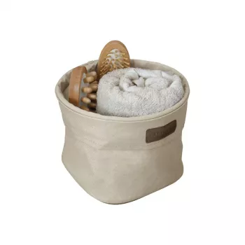 ORDINETT tygbox S 18x18x14 cm Ego ecru