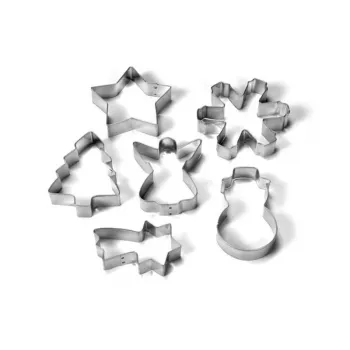 GUARDINI pepparkaksbakformsset med 6 st i blister 28 x 19 x 2 cm