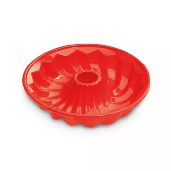 GUARDINI Savarin-bakform silikon Juliette Ø24x5,5 cm röd