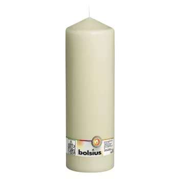 BOLSIUS cylindrisk lampskärm för ljus Ø300x98 mm beige